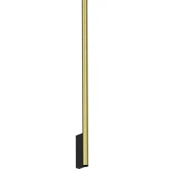 Kinkiet LASER XL 78cm czarny/złoty 2xG9 * Nowodvorski Hot