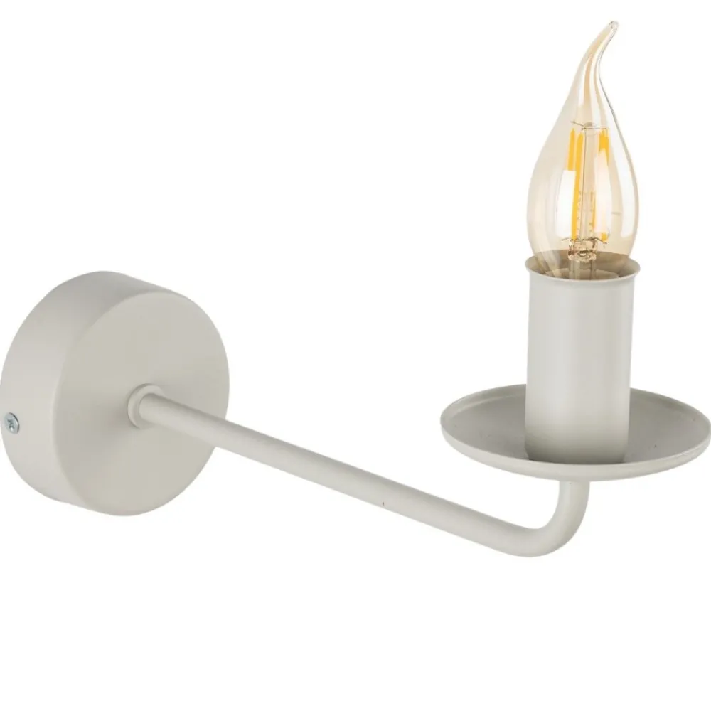 Kinkiet LIMAL beżowy 1xE14 * TK Lighting Discount