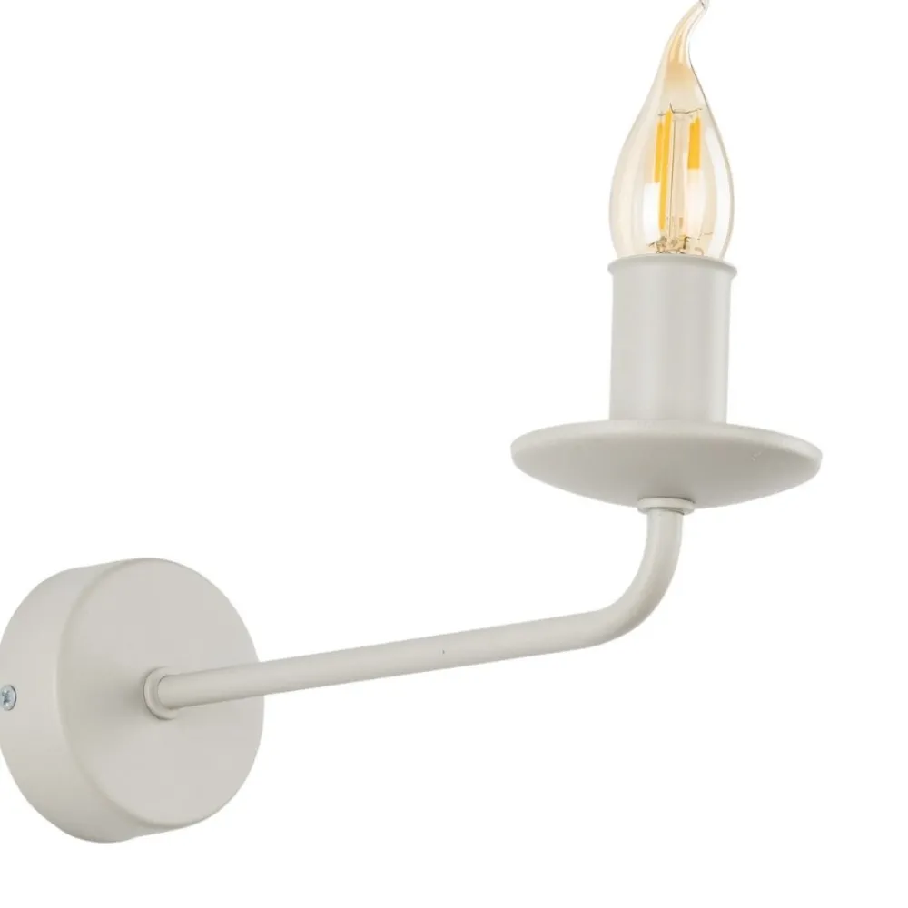 Kinkiet LIMAL beżowy 1xE14 * TK Lighting Discount