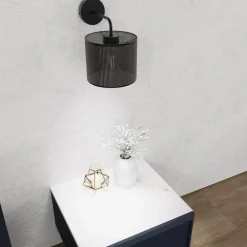 Kinkiet LOFT SHADE Czarny Klosz z Tworzywa 1xE27 * Luminex Discount