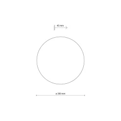 Kinkiet LUNA Czarny 4xG9 40cm * TK Lighting Online