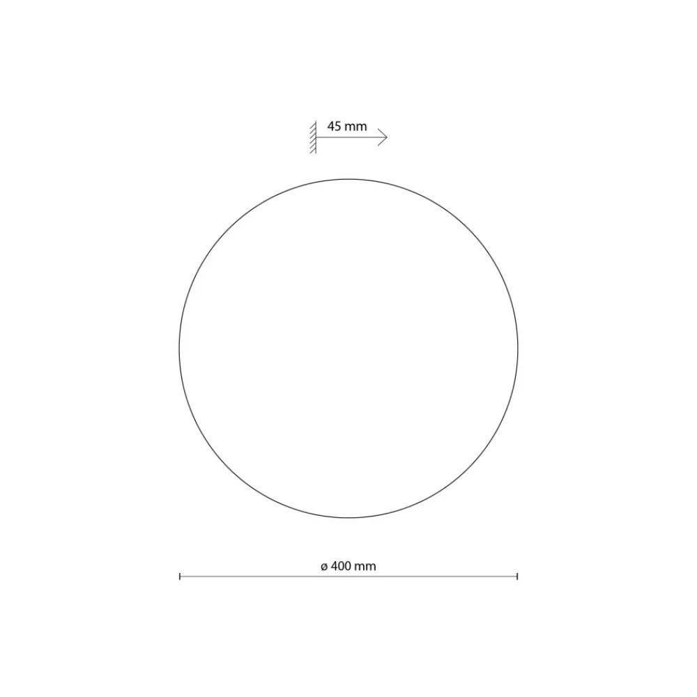 Kinkiet LUNA Orzech 4xG9 40cm * TK Lighting Best