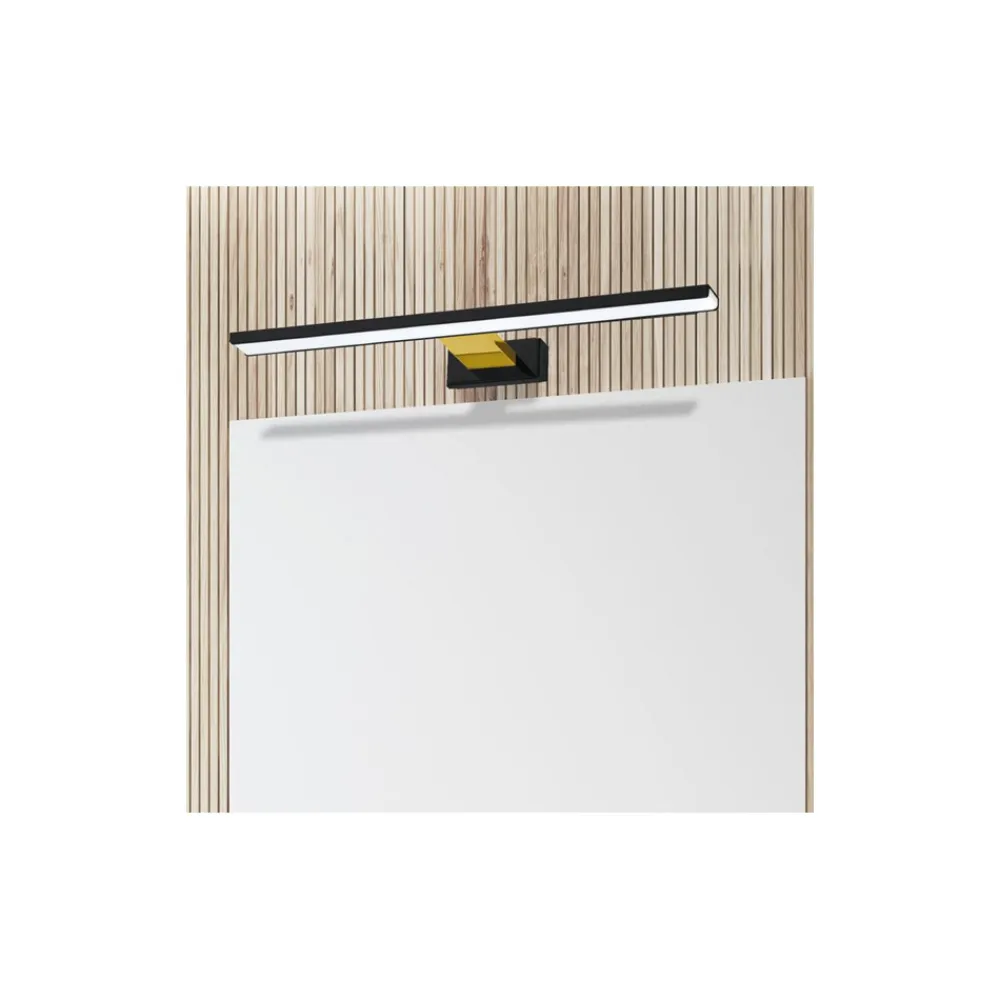 Kinkiet nad lustro Shine czarny złoty 60 * Eko-light Hot