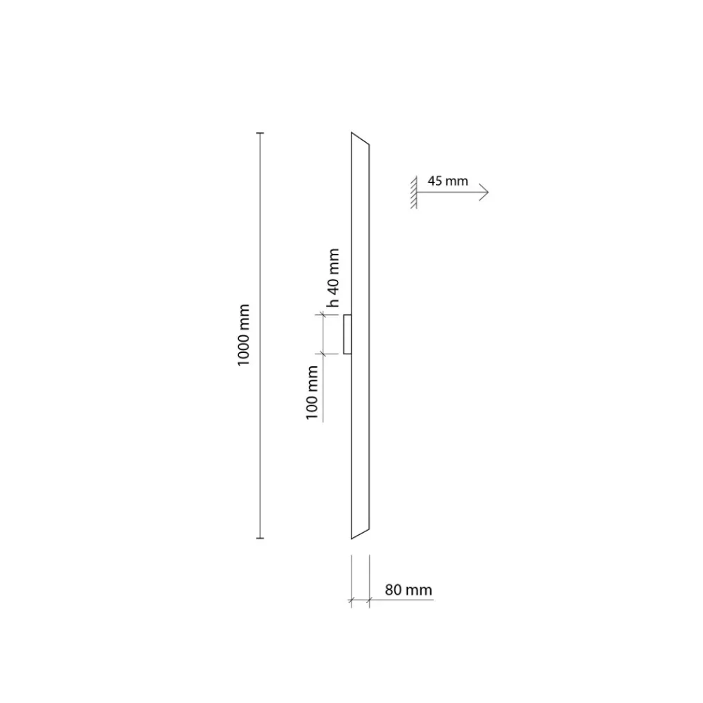 Kinkiet NAVI LONG Biały LED 24W 100cm * TK Lighting Sale