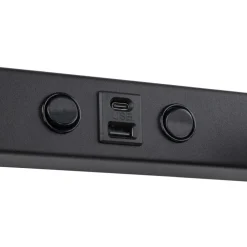 Kinkiet NEX czarny 2xGU10 z wyłącznikiem i USB * TK Lighting Sale