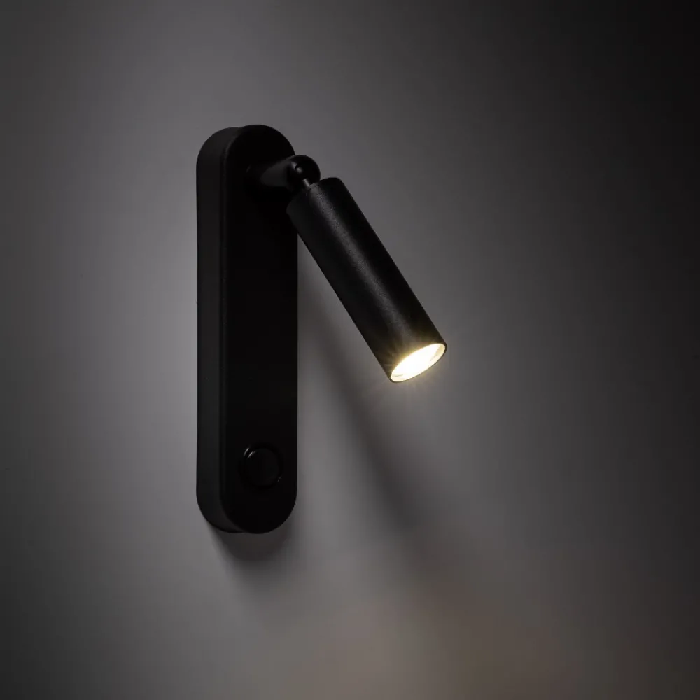 Kinkiet Regulowany ENZO Czarny 1xG9 * TK Lighting Outlet