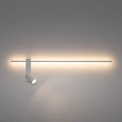 Kinkiet regulowany z włącznikiem EASY LED LEFT biały 1xGU10 * Nowodvorski Clearance