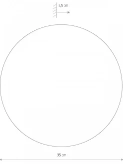 Kinkiet RING TIMBER LED L 13W 3000K * Nowodvorski Online