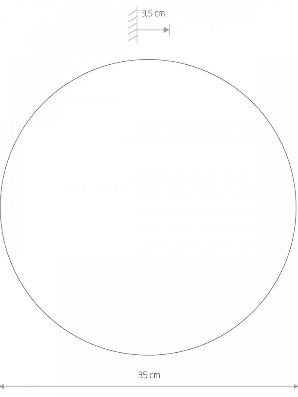 Kinkiet RING TIMBER LED L 13W 3000K * Nowodvorski Online