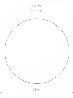 Kinkiet RING TIMBER LED S 7W 3000K * Nowodvorski Online
