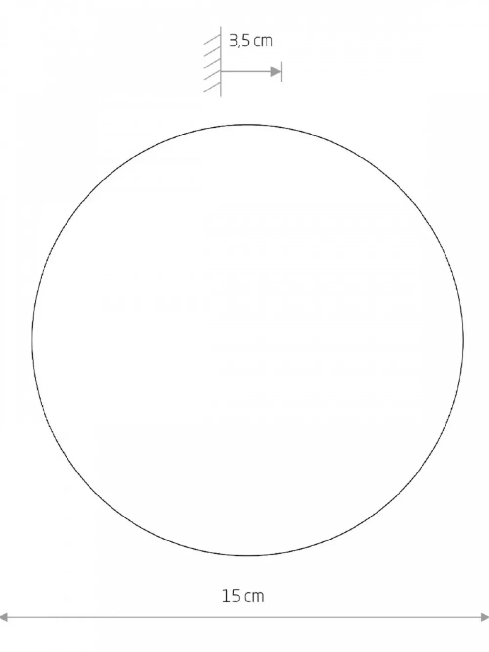Kinkiet RING TIMBER LED S 7W 3000K * Nowodvorski Online