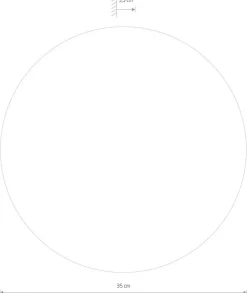 Kinkiet RING WOOD Złoty 13W LED 3000K IP20 35cm * Nowodvorski Discount