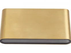 Kinkiet SEMI LED M mosiądz 2x5W IP54 3000K * Nowodvorski Online