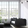 Kinkiet SFERA Czarny Biały Szklany Klosz 1xE14 * Eko-light Discount