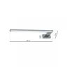 Kinkiet SHINE Biały 11W LED IP44 45cm * Eko-light Online