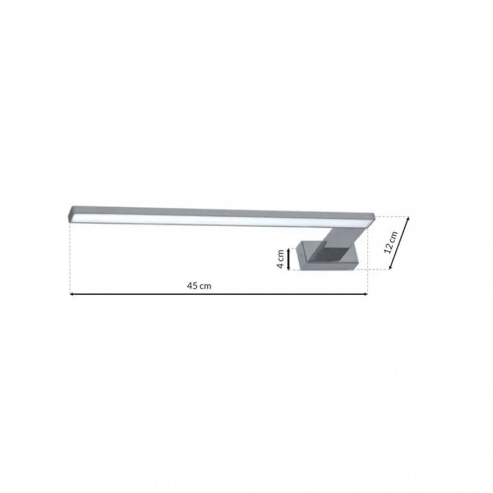 Kinkiet SHINE Biały 11W LED IP44 45cm * Eko-light Online