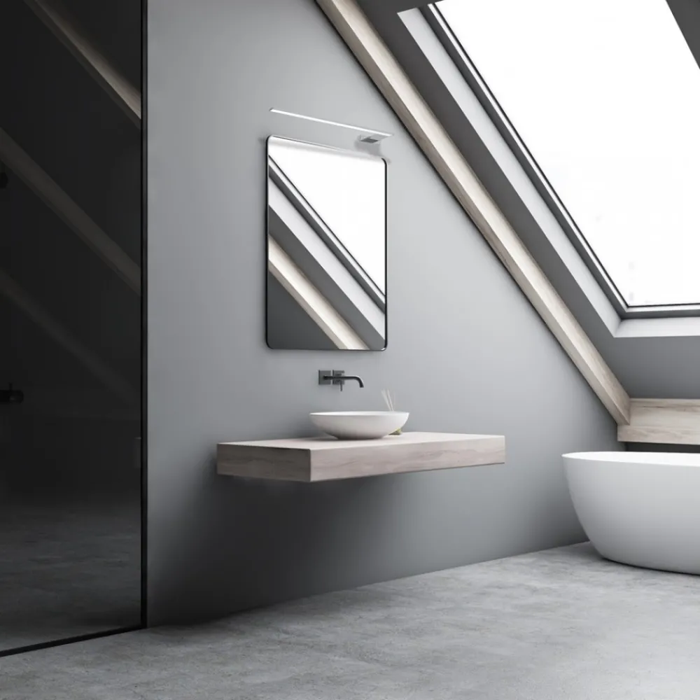 Kinkiet SHINE Biały 11W LED IP44 45cm * Eko-light Online