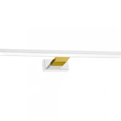 Kinkiet SHINE Biały Złoty 13,8W LED IP44 60cm * Eko-light Best
