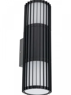 Kinkiet SHIRA czarny IP54 2xE27 * Nowodvorski Sale