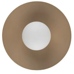 Kinkiet SLATE sabia beżowy szaklany klosz 1xG9 * TK Lighting Clearance