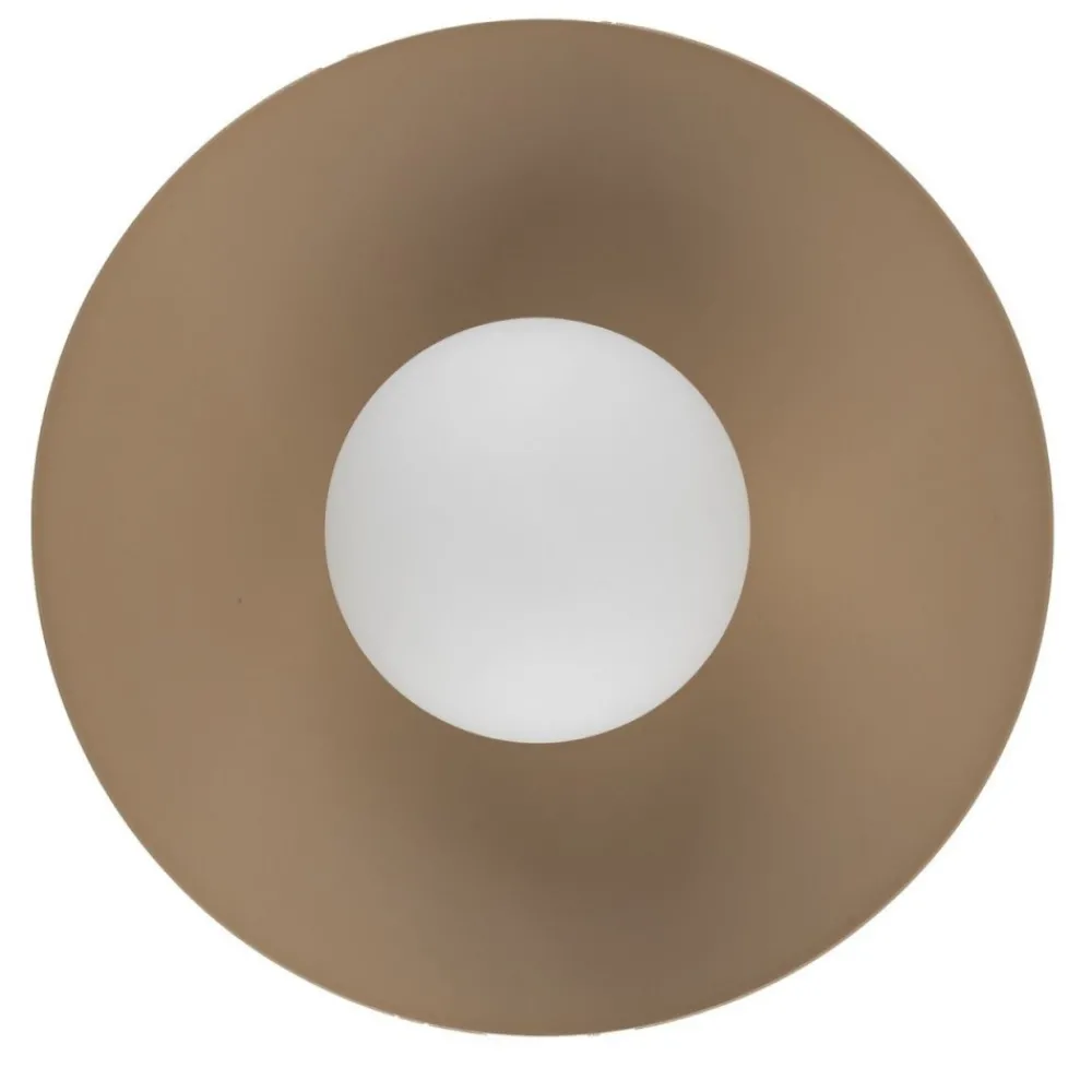 Kinkiet SLATE sabia beżowy szaklany klosz 1xG9 * TK Lighting Clearance