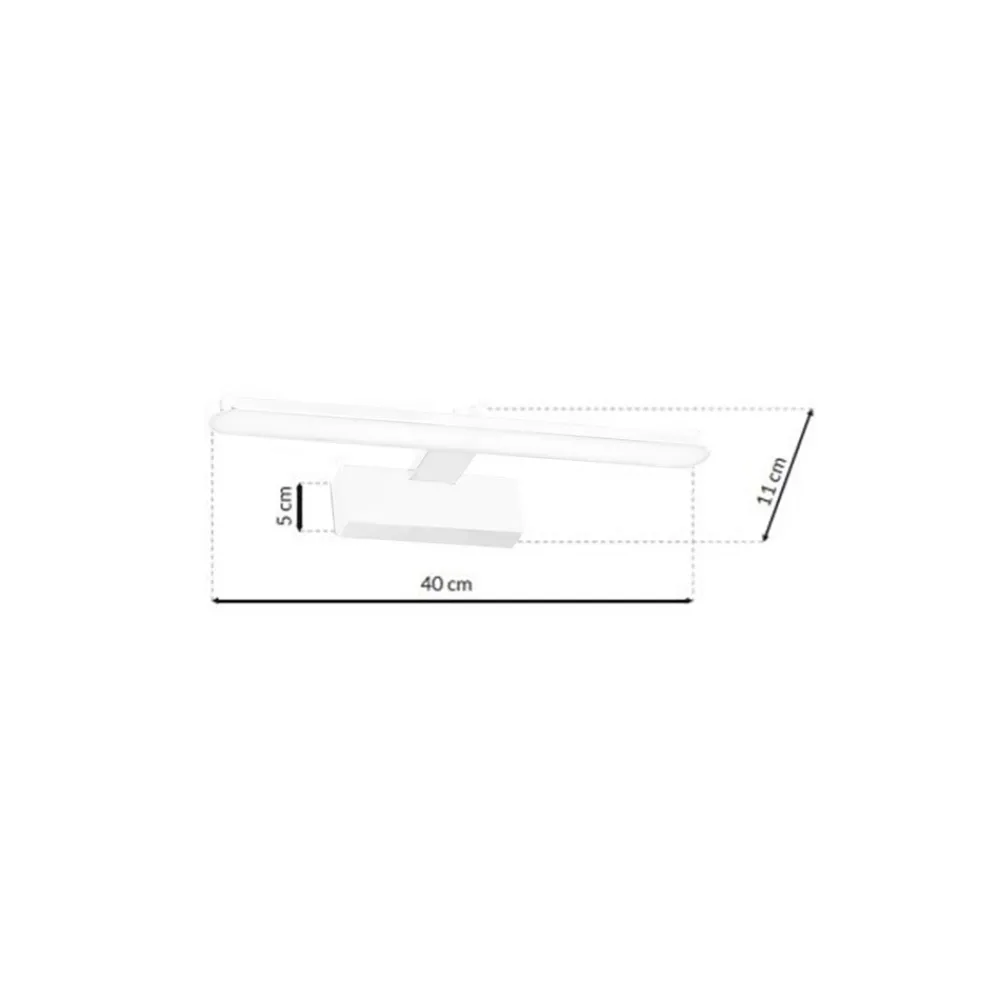 Kinkiet SPLASH biały 40cm 8W LED * Eko-light Sale