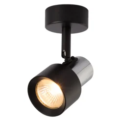Kinkiet Spot CINO Czarny Srebrny 1xGU10 * Eko-light Discount