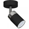Kinkiet Spot JOKER Czarny Srebrny 1xGU10 * Eko-light Outlet
