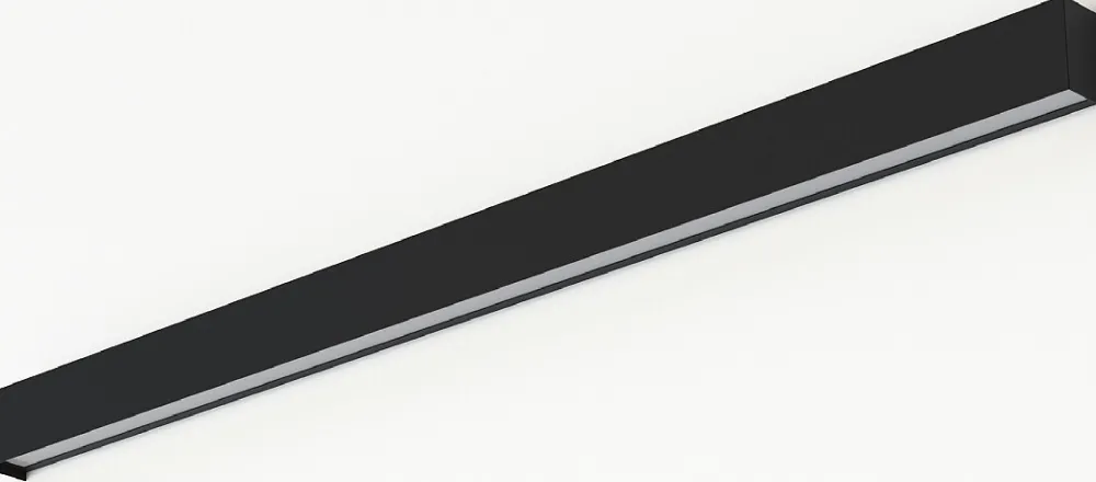 Kinkiet STRAIGHT Czarny 1xT8 22W LED 3000K 122cm * Nowodvorski Best