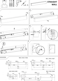 Kinkiet STRAIGHT WALL Biały 1xE14 26cm * Nowodvorski Sale