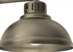 Kinkiet SVEN Złoty Szary Metalowy Klosz 1xE27 * Luminex Discount