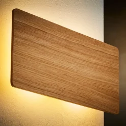 Kinkiet TAVOLA Brązowy Drewno 2xG9 45cm * TK Lighting New
