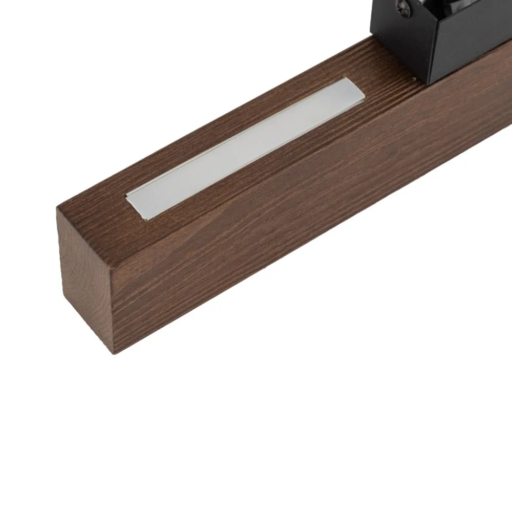Kinkiet TEO Orzech Drewno 36W LED * TK Lighting Clearance