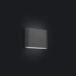 Kinkiet Zewnętrzny SEMI Czarny 7W LED 3000K IP54 * Nowodvorski New