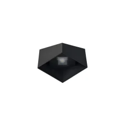 Kinkiet Zewnętrzny TRIANGLES Czarny 5W LED 3000K IP54 * Nowodvorski Discount