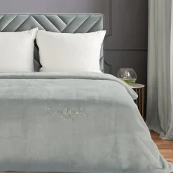 Koc CLARA1 PIERRE CARDIN 160 x 220 cm srebrny