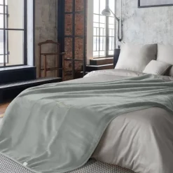 Koc CLARA1 PIERRE CARDIN 160 x 220 cm srebrny