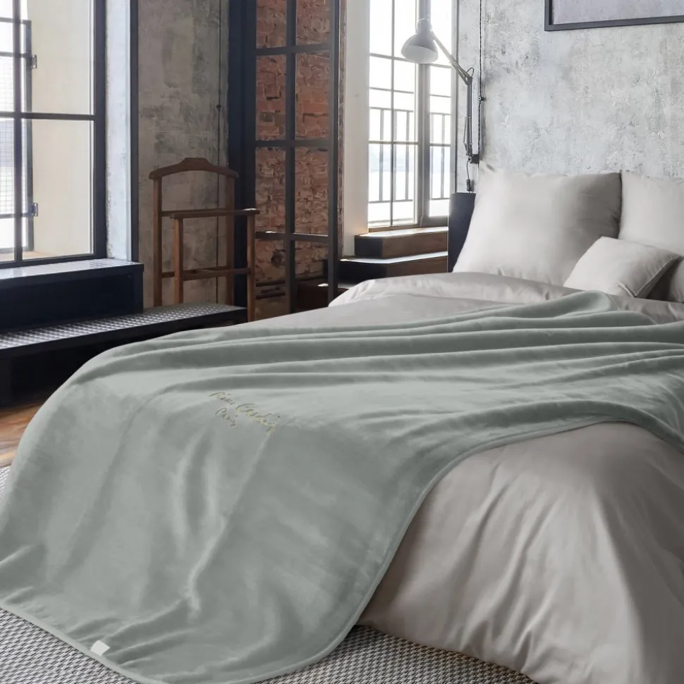 Koc CLARA1 PIERRE CARDIN 160 x 220 cm srebrny