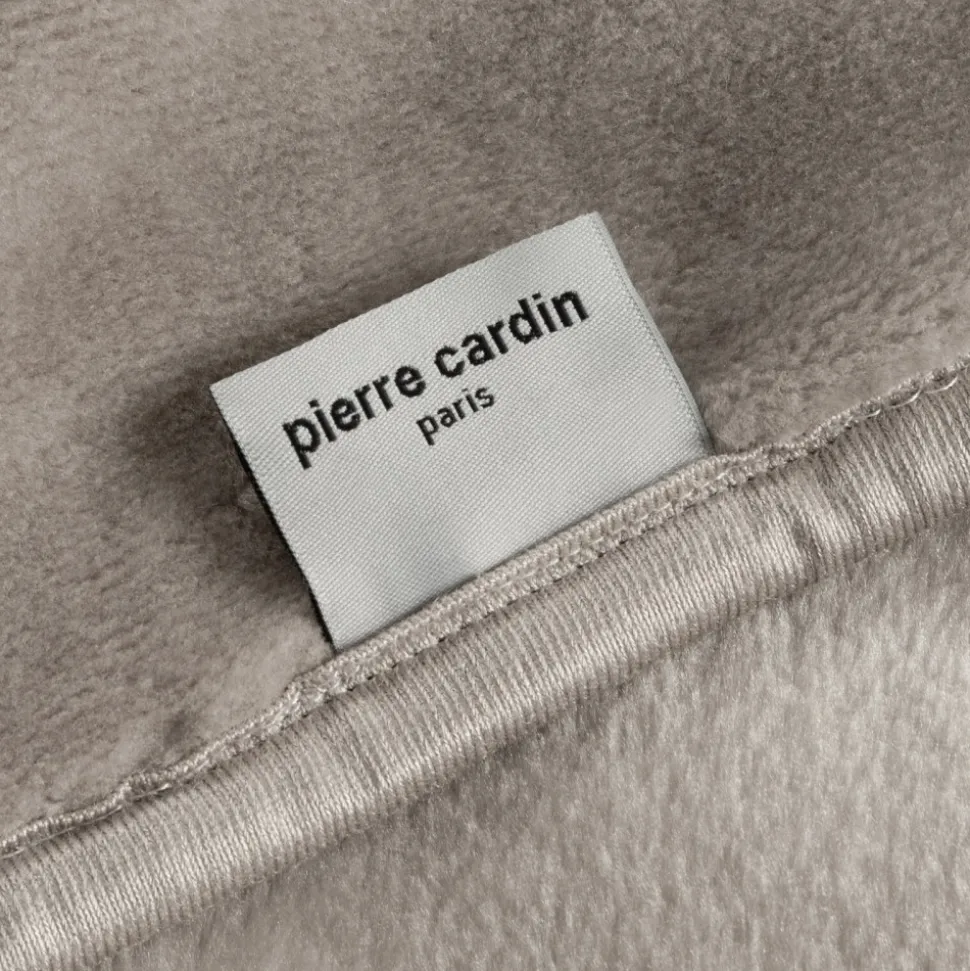 Koc CLARA1 PIERRE CARDIN 220 x 240 cm ciemnobeżowy
