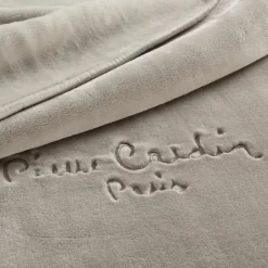 Koc CLARA1 PIERRE CARDIN 220 x 240 cm ciemnobeżowy