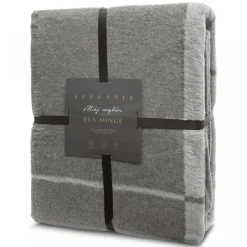 Koc ELEGANT3 EVA MINGE 220x240 cm srebrny