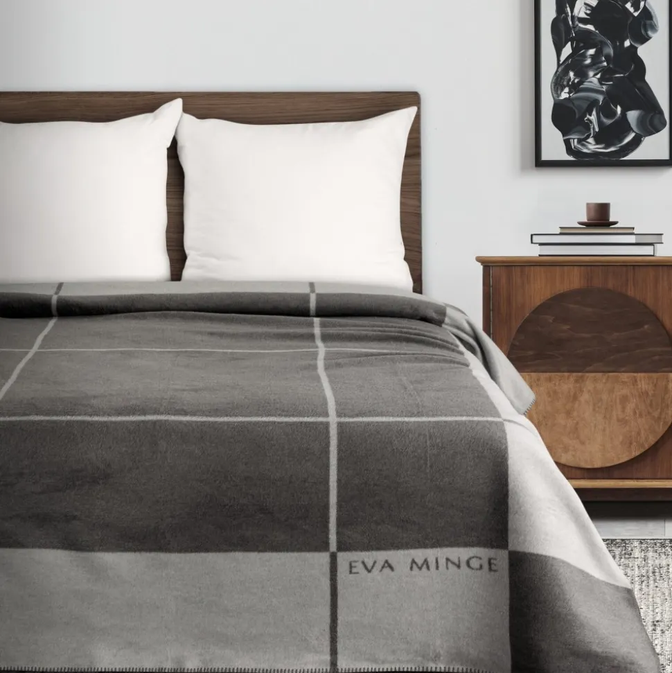 Koc ELEGANT3 EVA MINGE 220x240 cm srebrny