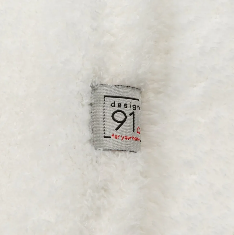 Koc LORI biały 200x220 polarowy