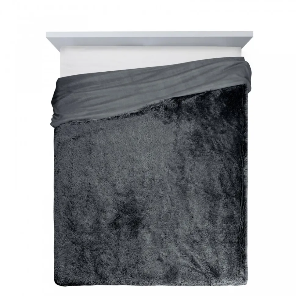 Koc TIFANY 1 150x200 cm stalowy