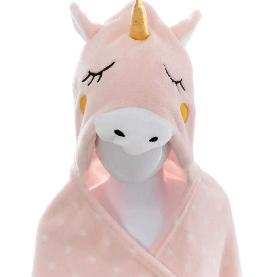 Koc z kapturem Unicorn 100x140 cm