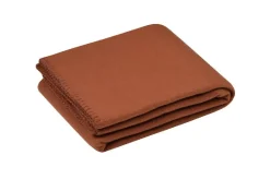 Koc CARLTON 125x150 pomarańczowy polarowy * STOF Online