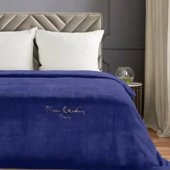 Koc CLARA1 PIERRE CARDIN 160 x 220 cm granatowy * EUROFIRANY B.B. Choczyńscy Sp.J. Online