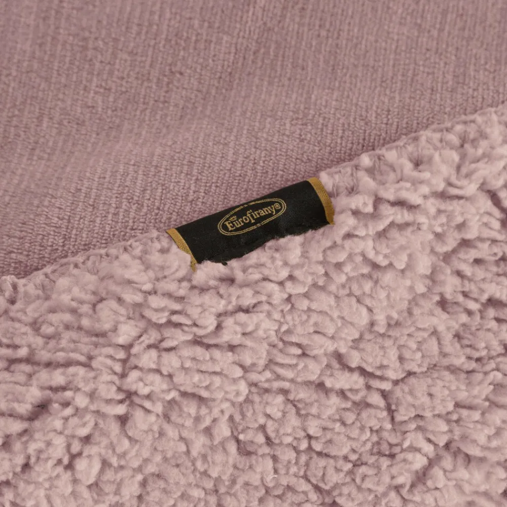 Koc dwustronny TEDY 200x220 cm różowy * EUROFIRANY B.B. Choczyńscy Sp.J. Outlet