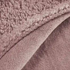 Koc dwustronny TEDY 200x220 cm różowy * EUROFIRANY B.B. Choczyńscy Sp.J. Outlet