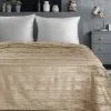 Koc NINA z efektem 3D 200x220 cm kremowy * EUROFIRANY B.B. Choczyńscy Sp.J. Online